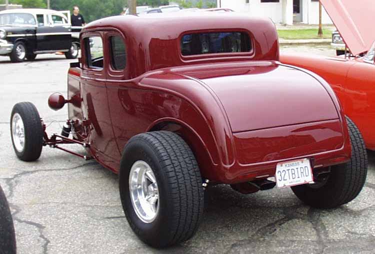 How to chop a 32 ford 5 window coupe #2